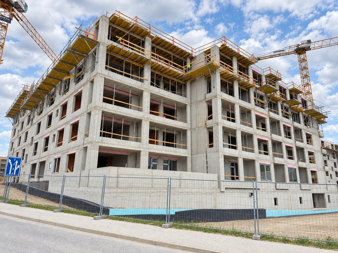Bory Home 3B – nárožie monolitickej konštrukcie