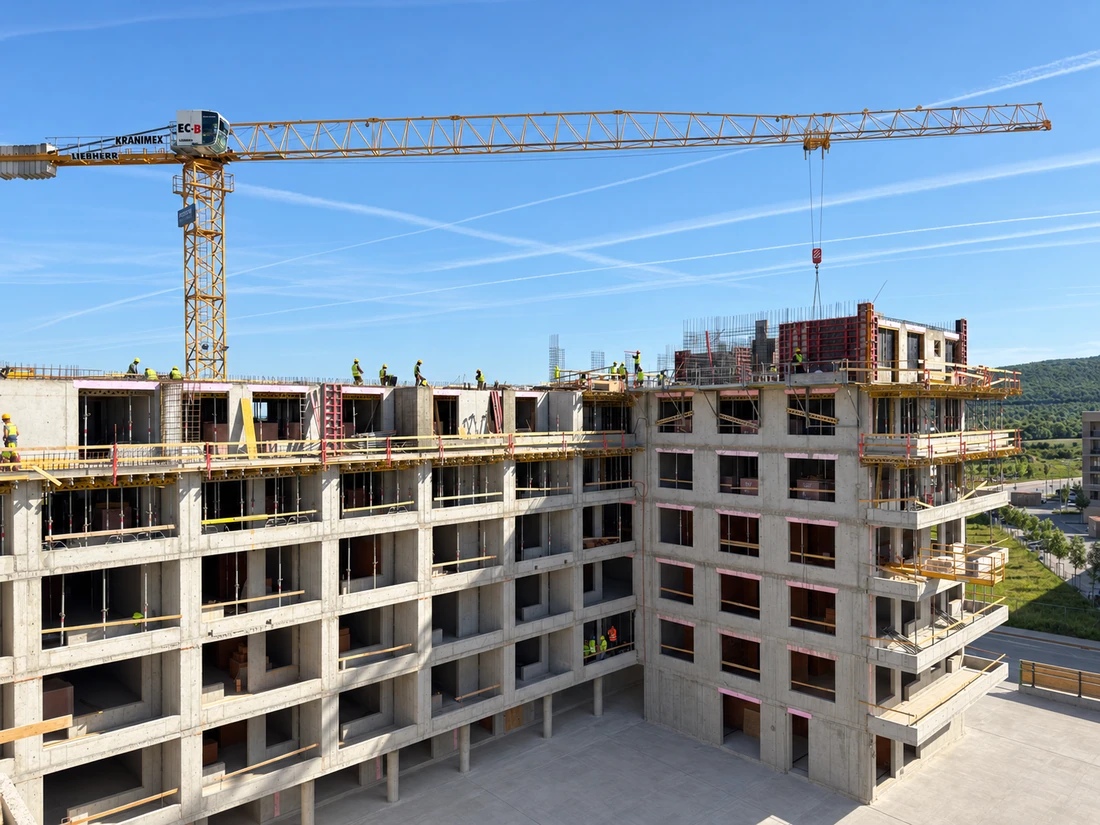 Bory Home 3B – realizácia najvyšších podlaží