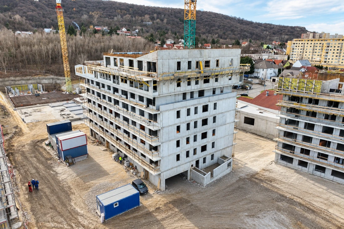 Stockerka – železobetónová konštrukcia bytového domu